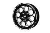 VMS Racing Drag Pack Modulo Black Milled Wheels Rim 15X10 & 15x3.5 5X114.3 (5X4.5") +50 ET (7.5" BS)