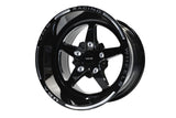 VMS Racing Street Drag Pack V Star 5 Spoke Wheel Rim 15X10 & 15x3.5 5X120 | 5X4 3/4” | +50 ET | 7.5" BS