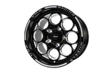 VMS Racing Street Or Drag Black Milled Modulo Wheel Rim 15X10 5X114.3 (5X4.5") +50 OFFSET (7.5" BACKSPACING)