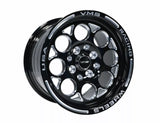 VMS Racing Black Modulo Milling Finish Drag Racing Wheel Rim 15x8 4X100/4X114 +20 ET