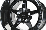 VMS Racing Street Drag Pack V Star 5 Spoke Wheel Rim 15X10 & 15x3.5 5X120 | 5X4 3/4” | +50 ET | 7.5" BS