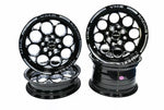 VMS Modulo Drag Racing Wheels Rims Set 2x 15x3.5 ET10 2x 15x8 ET20 4x100 4x114 73.1
